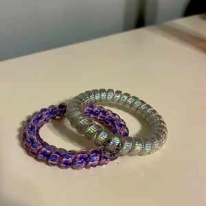 Teleties for hair or wrist